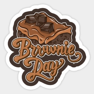 Brownie Day – December Sticker